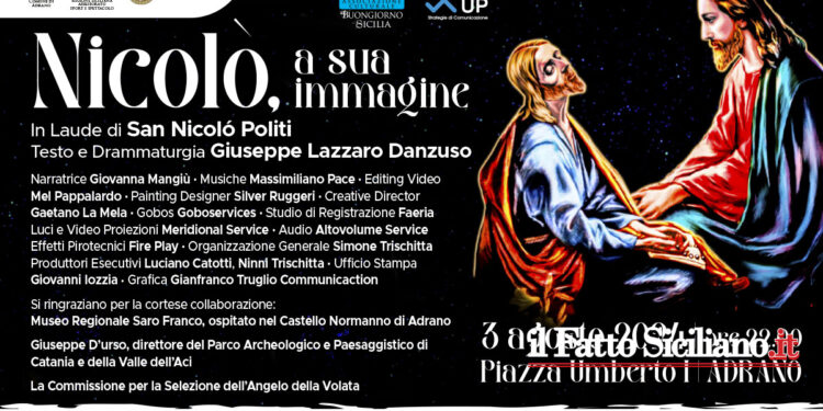 Adrano. In scena lo spettacolo Nicolò, a sua immagine