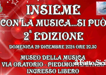 Piedimonte Etneo. Tutto pronto per “Insieme con la musica…si può”