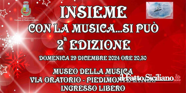 Piedimonte Etneo. Tutto pronto per “Insieme con la musica…si può”