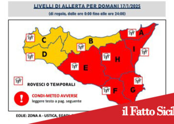 Meteo. ALLERTA ROSSA, scuole chiuse a Biancavilla e Adrano