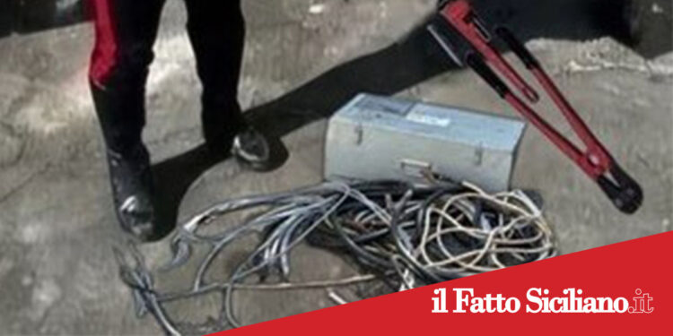 Nicolosi. Tentano di rubare rame. Denunciati due pregiudicati