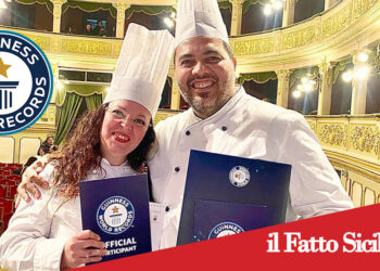 Claudio Leocata e Agata Consoli entrano nel Guinness World Record