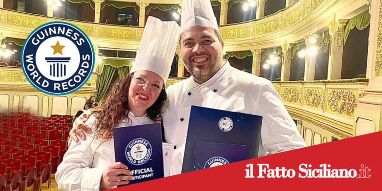 Claudio Leocata e Agata Consoli entrano nel Guinness World Record