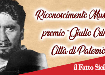 Paternò. Domani quinta edizione del Premio Giulio Crimi