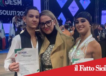 Salvatore Lanza e Michela Barone, orgoglio siciliano: vicecampioni italiani assoluti di danza latino americana
