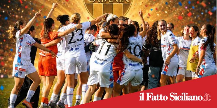 Il Catania Women vola in Serie B