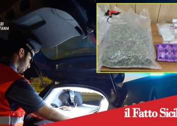 Catania .Nasconde due chili di droga in veranda. Arrestato