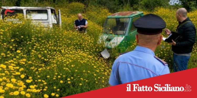 Grammichele.Rifiuti speciali su terreno pubblico.Arrestato 38enne