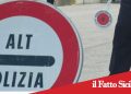 Gela.Non si ferma al posto di blocco e ferisce un agente