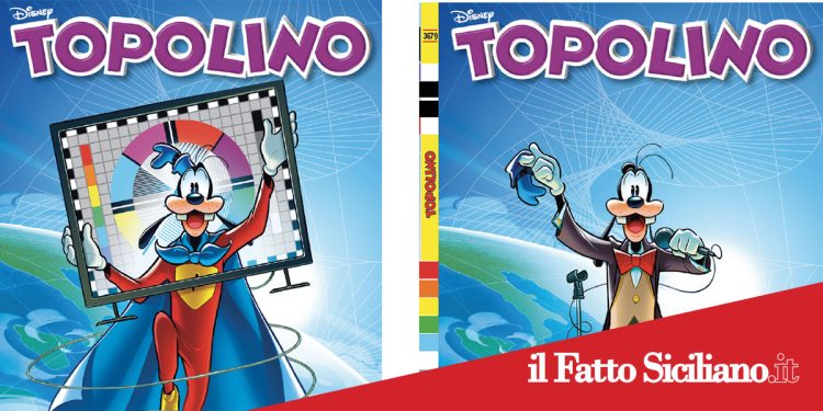 Topolino dedica la copertina a Etnacomics e a Pippo Baudo