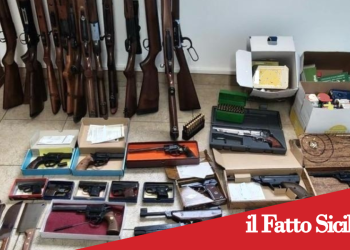 Siracusa. Trovato un arsenale di armi a casa di un 70enne