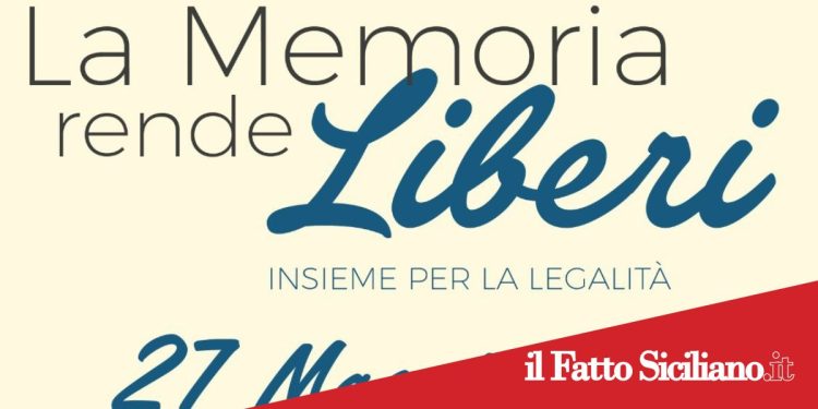Paternò. Manifestazione per la legalità “La Memoria Rende Liberi”