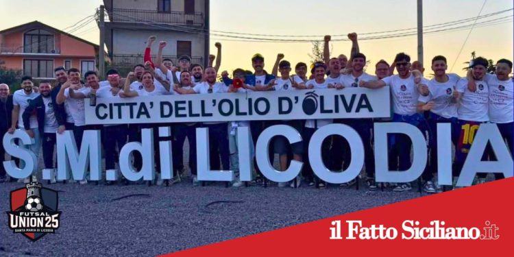 S.M.di Licodia .Union 25  Futsal conquista la finale di Coppa Trinacria