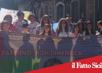 Paternò, in marcia per la legalità: “La memoria rende liberi”