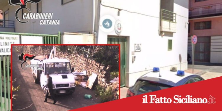 Camporotondo Etneo. Abbandonano rifiuti speciali e ingombranti. 2denunciati