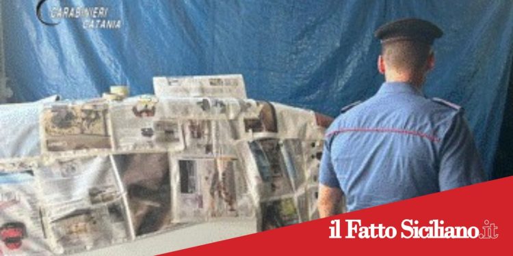 Prov. Catania. Scoperto  carrozziere abusivo nel garage di casa. Denunciato 49enne
