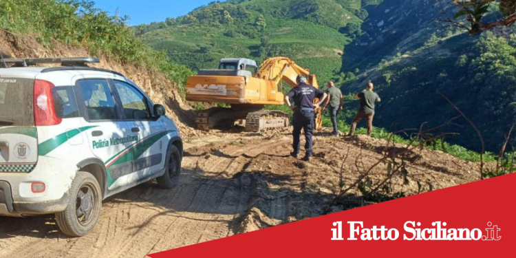 Tripi. Sequestrati 1.000 mq per lavori di sbancamento su un’ area sottoposta a vincoli idrogeologici e ambientali