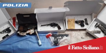 Catania. Scoperto arsenale di armi in un garage
