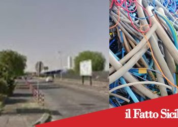 Catania, raid nella Zona Industriale: rubati centinaia di metri di cavi in rame