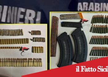 Catania, arsenale della criminalità nascosto nel quartiere Pigno