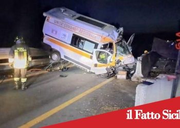 Catania. Incidente di una sala operativa mobile: due operatori del 118 in codice rosso