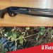 S.G.La Punta. Scoperto fucile a canne mozze nascosto tra la legna