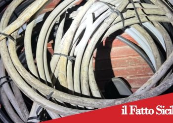 Catania. Sorpreso a bruciare cavi di rame in un ex ospedale: arrestato 53enne