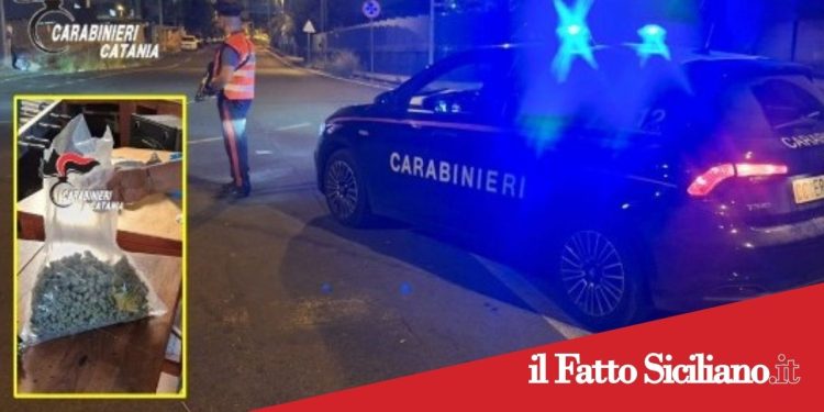 Misterbianco .Blitz antidroga:arrestato 24enne