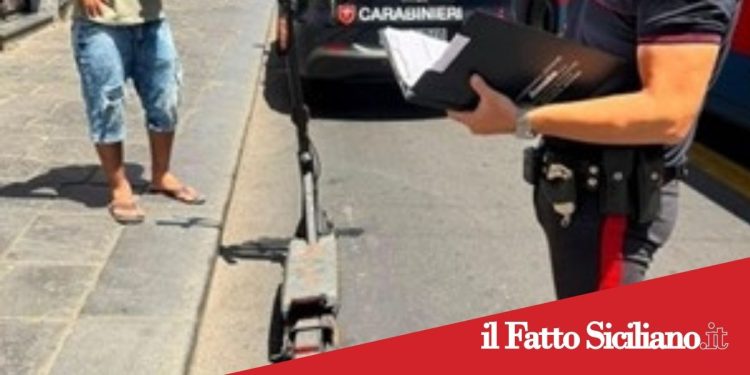 Catania.Controlli su monopattini elettrici e motocicli:sanzioni e fermi amministrativi