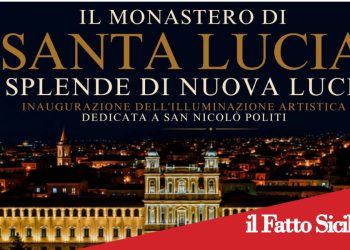 Adrano.Il Monastero di Santa Lucia si illumina di arte e devozione
