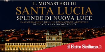 Adrano.Il Monastero di Santa Lucia si illumina di arte e devozione