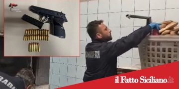 Misterbianco.Trovata arma nascosta in un panificio:arrestato 46enne