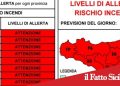 Sicilia. Allerta massima: rischio incendi alto e ondate di calore di livello 3 per il 20 luglio