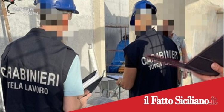 Catania.Gravi carenze di sicurezza in 2 cantieri :denunciati 2 imprenditori