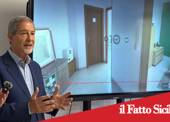 Pedara. Nello Musumeci in visita presso il bene confiscato di via Marconi