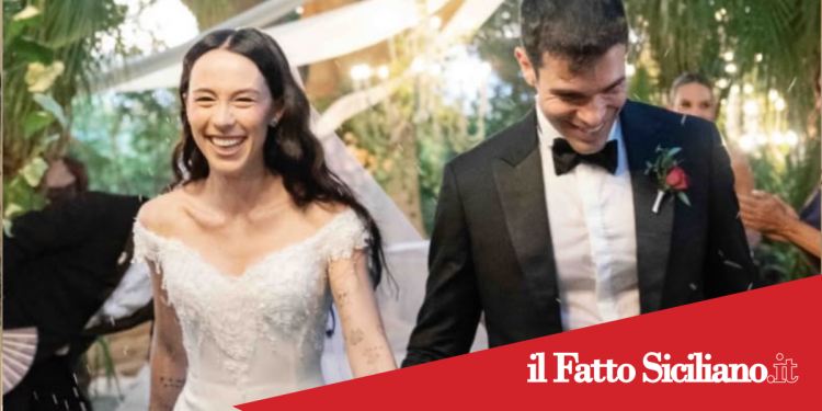 Lentini. Aurora Ramazzotti e Goffredo Cerza oggi sposi