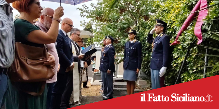 Catania. Due corone d’alloro in memoria di Beppe Montana e Giovanni Lizzio