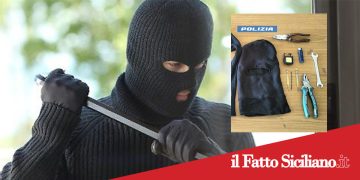 Catania. Pregiudicato con passamontagna e attrezzi da scasso si aggirava nei pressi di un condominio