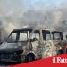 Catania. In fiamme baracche e mezzi vicino al Faro Biscari