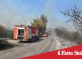 Emergenza incendi: 39 interventi dei Vigili del Fuoco in dieci ore a Catania e provincia