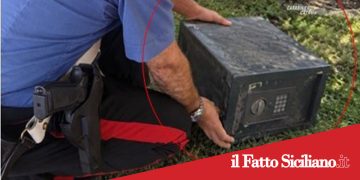 Catania. Lancia una cassaforte dal balcone durante il blitz, ma il piano fallisce. Arrestato