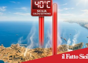 La Sicilia brucia: in arrivo l’ondata di caldo più intensa dell’estate
