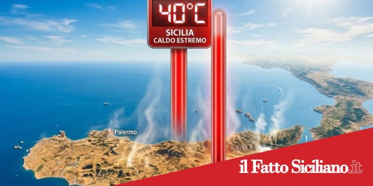La Sicilia brucia: in arrivo l’ondata di caldo più intensa dell’estate