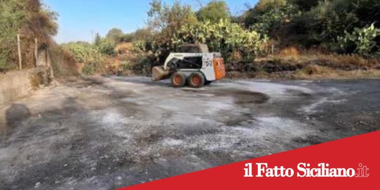 Paternò, Intervento di bonifica dell’area antistante la Sorgente Ardizzone