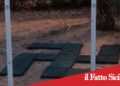 Militello,  gesto oltraggioso nella villa comunale: riprodotta una svastica