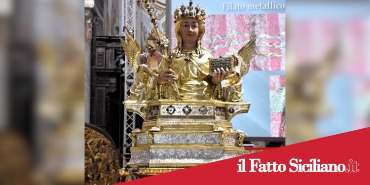 Catania. L’incoronazione di Sant’Agata per i 900 anni dal ritorno delle reliquie