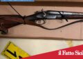 Catania. Sotto il divano fucile e munizioni. Arrestato
