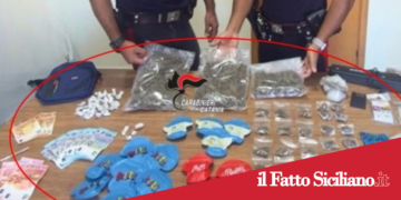 Catania. Trovata droga nello scooter dopo un incidente stradale