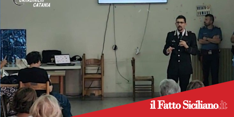 Bronte. Incontro per scongiurare truffe con il comandante dei Carabinieri di Randazzo
