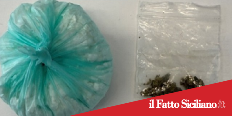 Catania. Trovano 71 g di cocaina nascosti negli slip